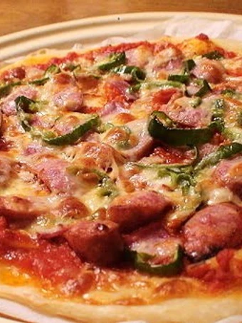 Recipe Basic Pizza Dough in the Bread Maker the So Delicious Can spoil the tongue