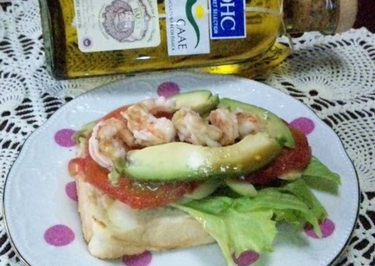 Recipe of Any-night-of-the-week A Scrumptious Open Sandwich