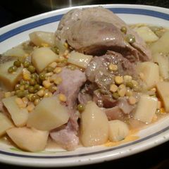 A picture of Sabrina's experimental slow cooker pork.