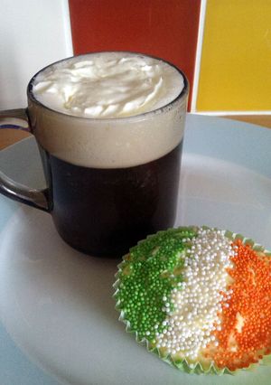 A picture of Vickys Irish Coffee, GF DF EF SF NF.
