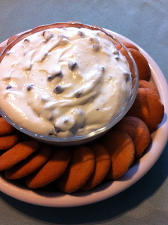 A picture of Cannoli Dip.