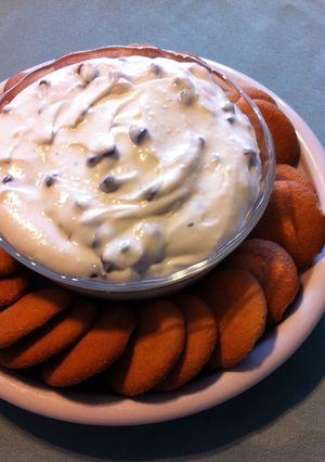 A picture of Cannoli Dip.