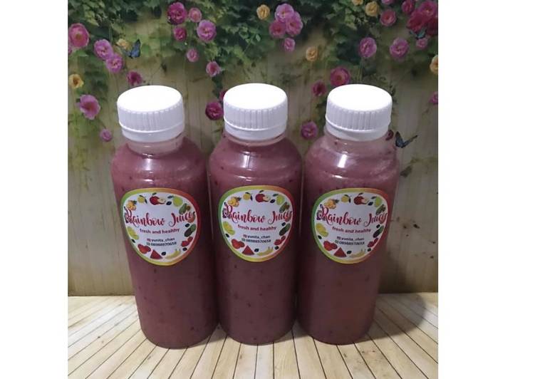 Resep Diet Juice Golde Melon Cranberry Strawberry Jambu Kristal Grape, Bikin Ngiler