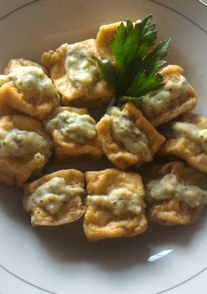 Foto resep Tahu goreng kukus isi baso ayam