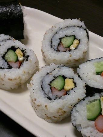 Easy Ways Make|Recipe} California Roll-Style Sushi Rolls For Cherry-blossom Viewing the Tasteful