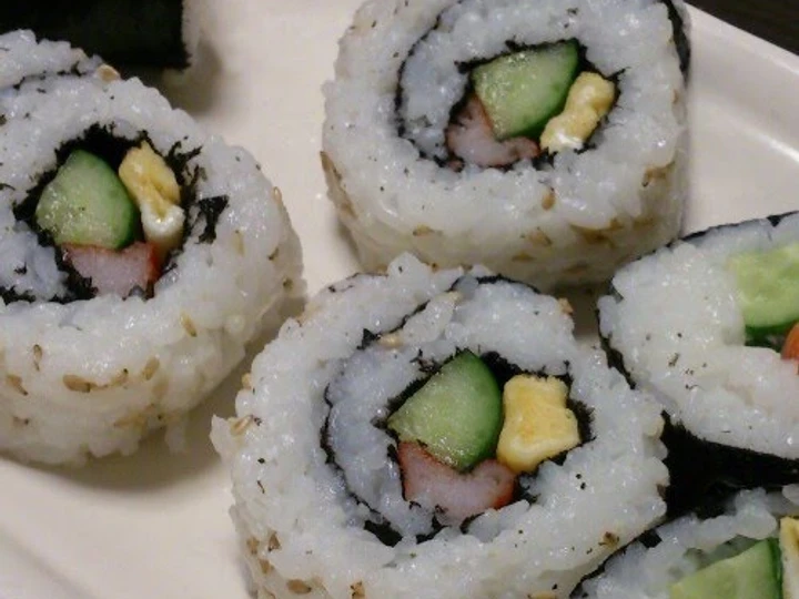 Easy Ways Make|Recipe} California Roll-Style Sushi Rolls For Cherry-blossom Viewing the Tasteful