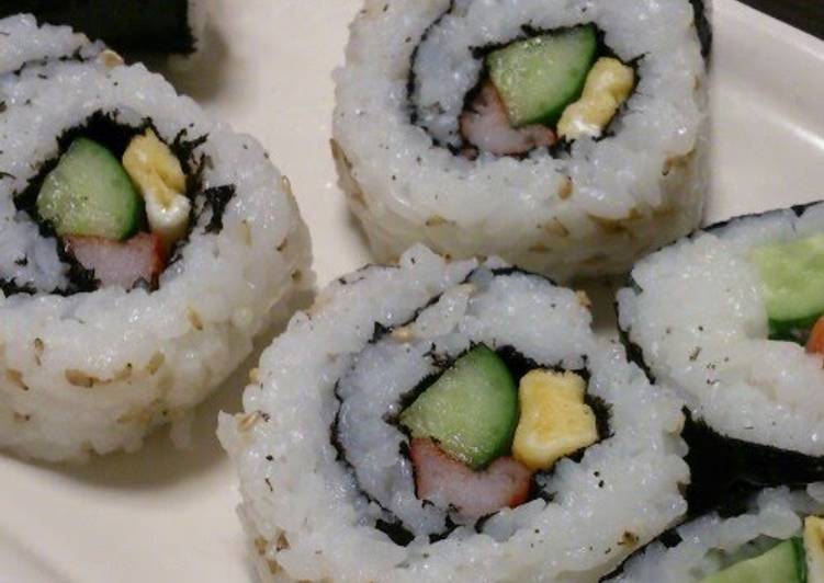 Recipe of Homemade California Roll-Style Sushi Rolls For Cherry-blossom Viewing