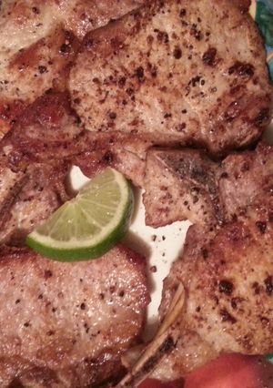 A picture of Fried lime chops.