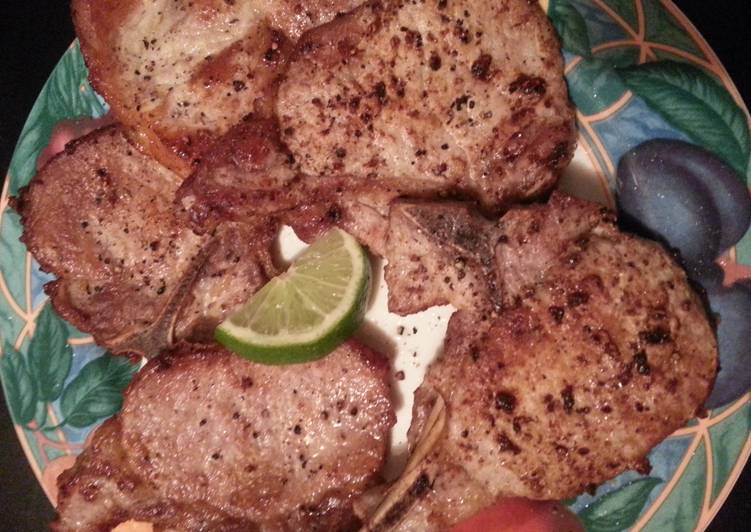 Steps to Prepare Award-winning Fried lime chops