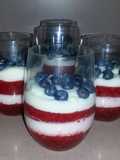 Stars ' n Stripes Panna Cotta Parfaits