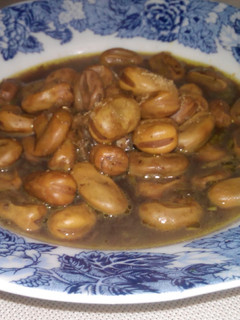 عکسی از دستور باقالی گلپر