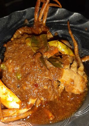Foto resep Kepiting asam manis lada hitam
