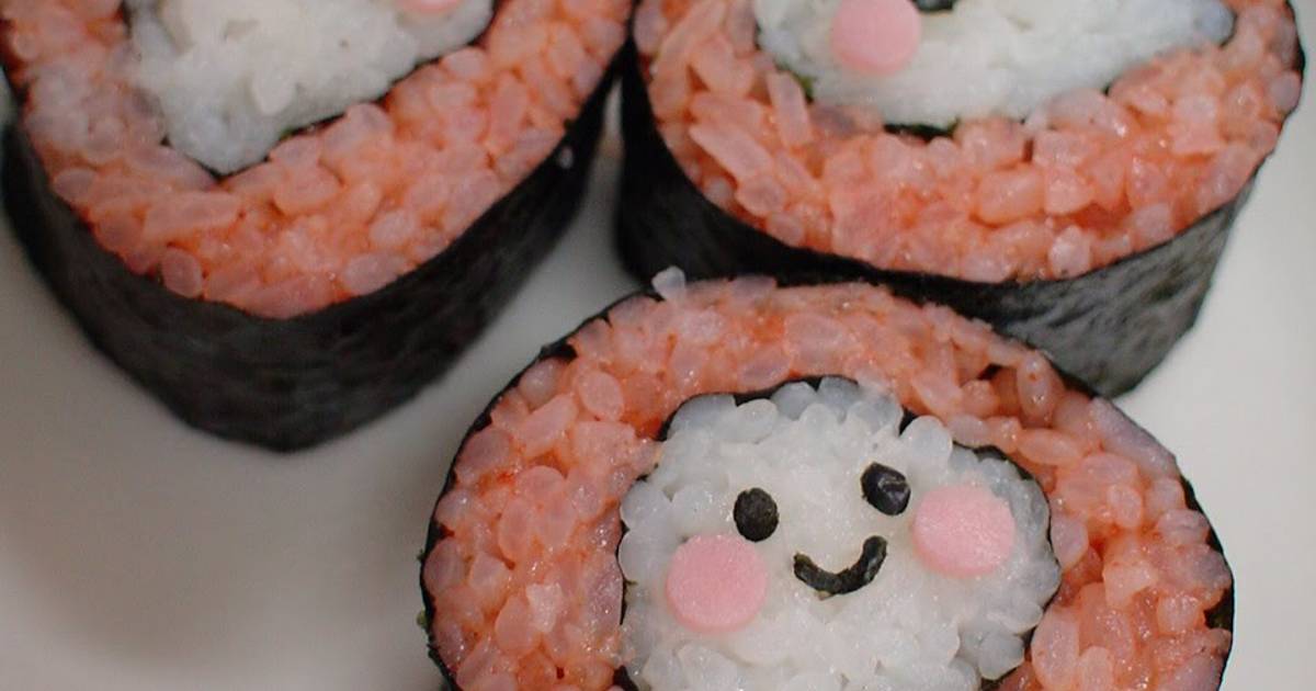 'Lil Ghost Sushi Rolls For Halloween Recipe by cookpad.japan - Cookpad