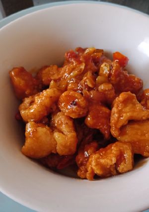 Foto resep Ayam Tepung Saus Pedas Manis