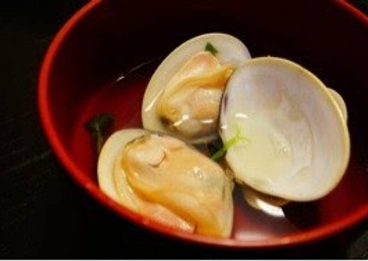 Recipe of Award-winning Boiled Hamaguri Clams