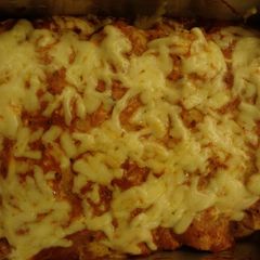 A picture of Easy and cheesy enchiladas.
