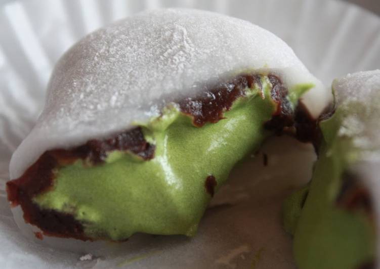 Steps to Make Any-night-of-the-week Plump Matcha Daifuku