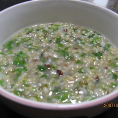A picture of Macrobiotic Nanakusa Brown Rice Porridge.