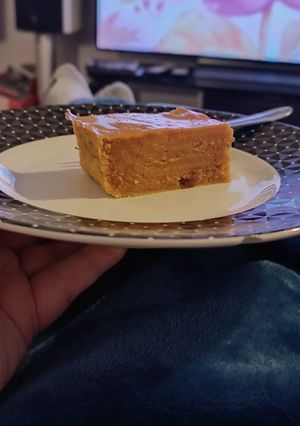Une photo de Carrés au potiron