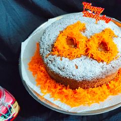 Wheat Flour Carrot Cake A picture of Wheat Flour Carrot Cake.