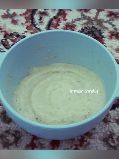 Foto resep 169. #MPASI Bubur Salmon Bayam