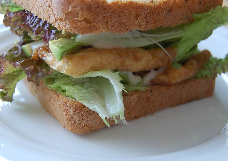 Teriyaki Veggy Sandwich