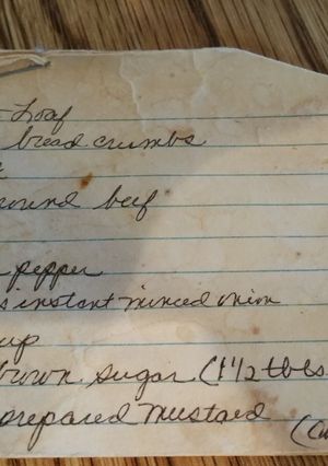A picture of Saucy Meatloaf.