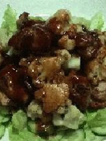 Simple Way Make Recipe Chicken &amp; Cauliflower in Barbecue Sauce with Lemon Flavoring that is Delicious, Tasty}