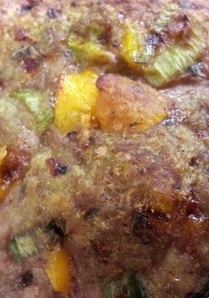 A picture of Indian Spiced Turkey Meatloaf.