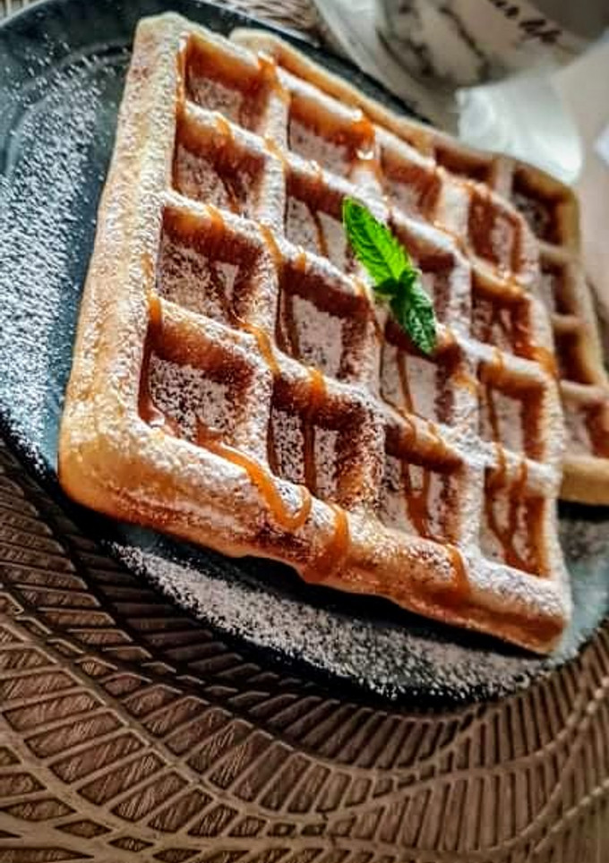 Sütőporos gofri recept fotója
