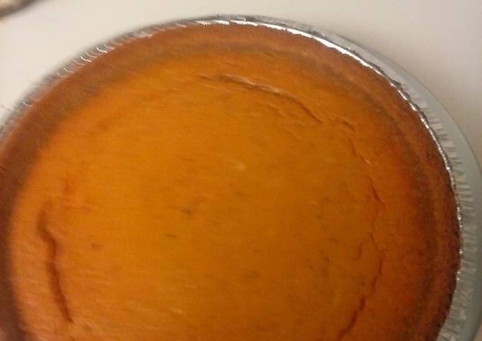 Golden Pumpkin Pie Recipe