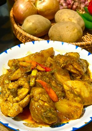 Foto resep Kari ayam with indian curry powder