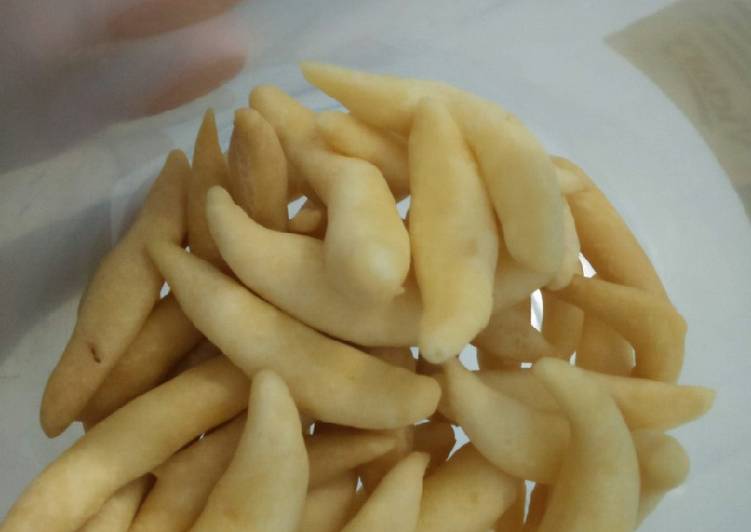 Cara Bikin Stik Gabus Keju (takaran sendok) Simpel