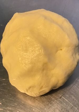 Une photo de Pâte sablée ananas gingembre