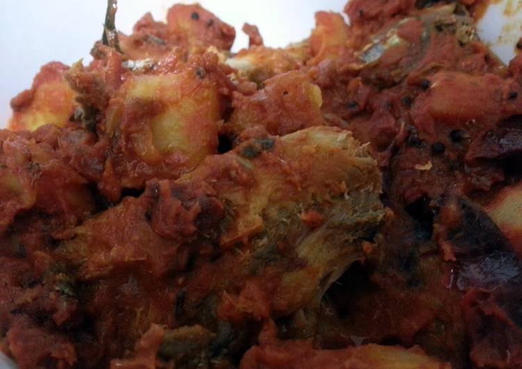 Sardine Sambal (Singaporean dish with an Indian twist)