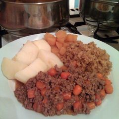 A picture of Vickys Scottish Mince & Tatties, GF DF EF SF NF.