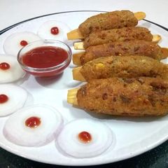 A picture of Corn Kebab.
