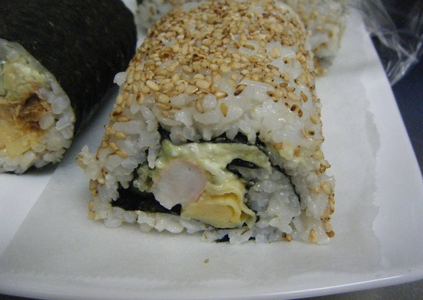 Futomaki or Ehomaki California Rolls