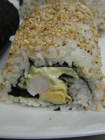 Easy Steps Prepare|Recipe} Futomaki or Ehomaki California Rolls, Tasty