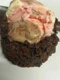 Chocolate milk microwave mug cake