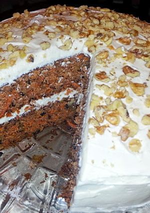 A picture of Carrot Cake Made Easy.