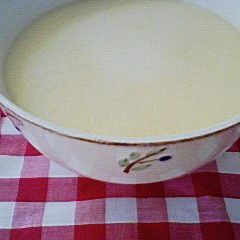 A picture of Easy and Smooth Made in a Pressure Cooker Pudding Bowl.