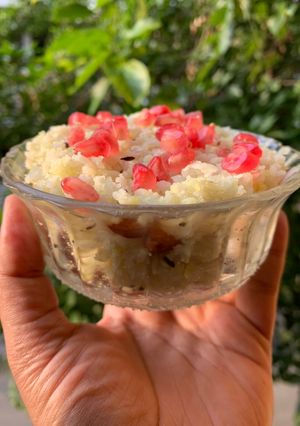 A picture of Dadpe poha.