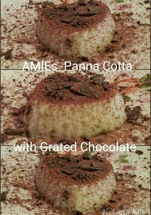 A picture of AMIEs Special PANNA Cotta.