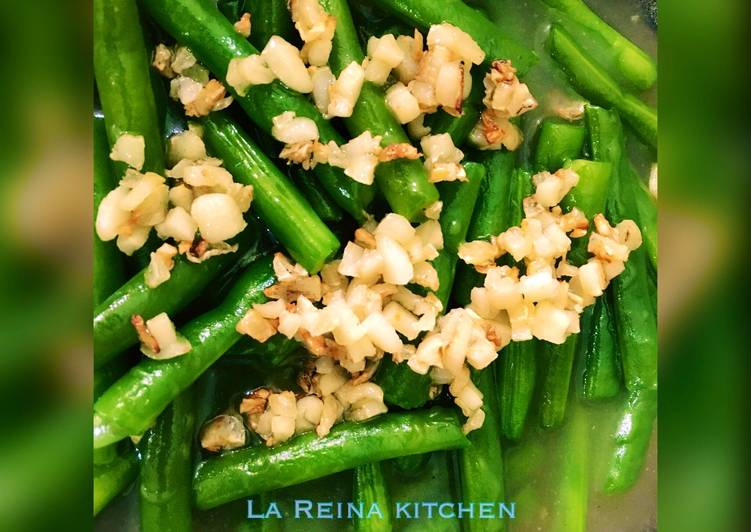 Cara Menyiapkan Buncis ala chinese resto yang Bikin Ngiler