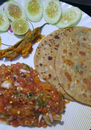 बैंगन भरता (baingan bharta recipe in Hindi) रेसिपी मुख्य फोटो