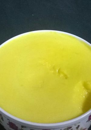 A picture of Pina jello pudding.