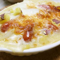 A picture of Sweet Potato & Wiener Gratin.