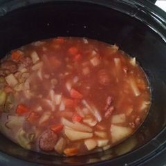 A picture of Corthy's Slow Cooker Beef Stew.