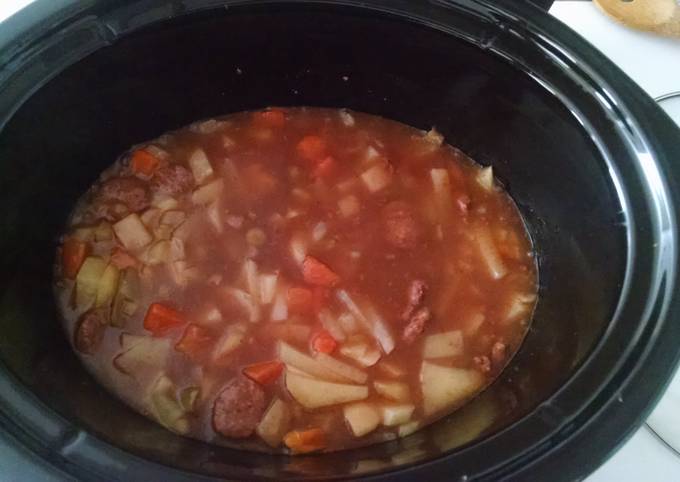 Steps to Prepare Super Quick Homemade Corthy&#39;s Slow Cooker Beef Stew